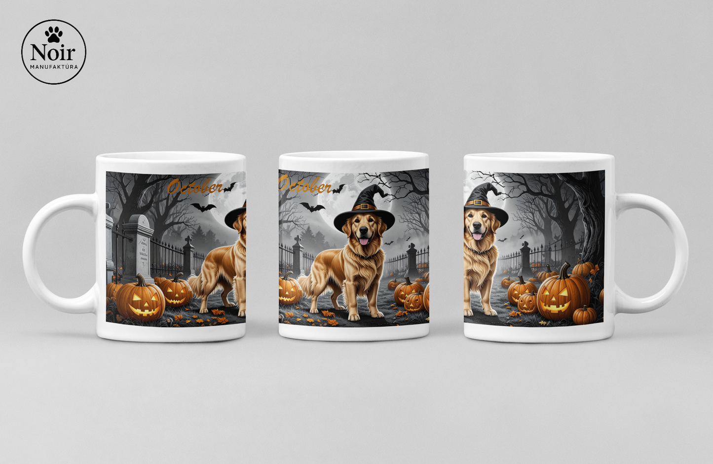 Goldie "limitált halloween" prémium bögre – 330 ml