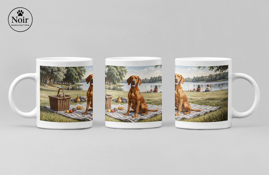 Vizsla "pikniken" prémium bögre – 330 ml