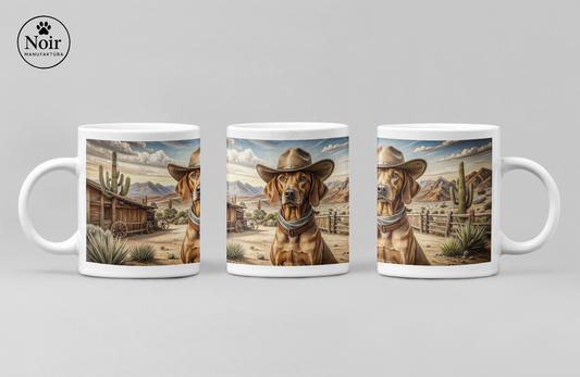 Vizsla "western" prémium bögre – 330 ml