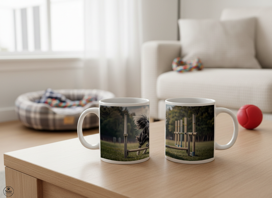 Border collie agility bögre – 330 ml