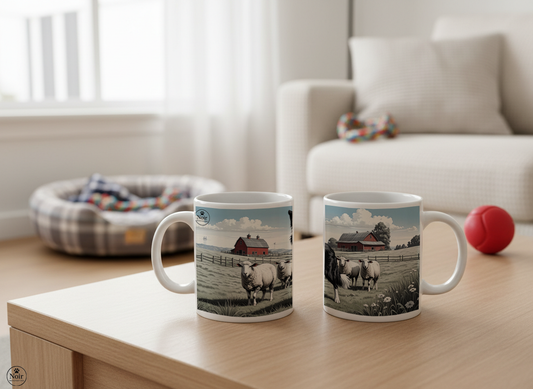 Border Collie juhász bögre – 330 ml