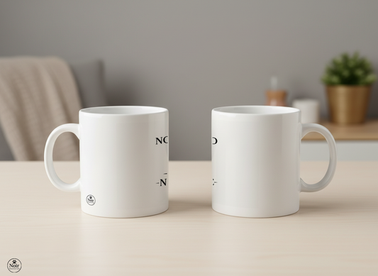 Kamionsofőr prémium illusztrált bögre – fekete-fehér dizájn | 330 ml