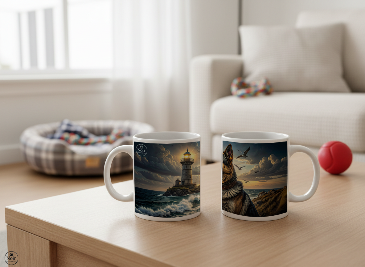 Németjuhász a torony őre bögre – 330 ml