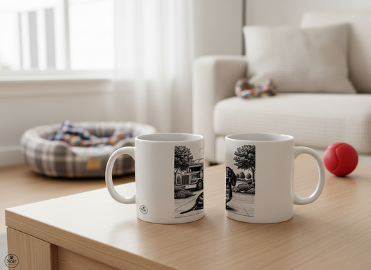 Tacskó a hosszú jármű "B" bögre – 330 ml