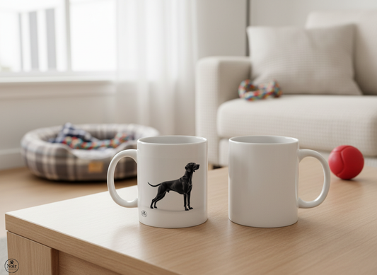 Vizsla absztrakt bögre – 330 ml