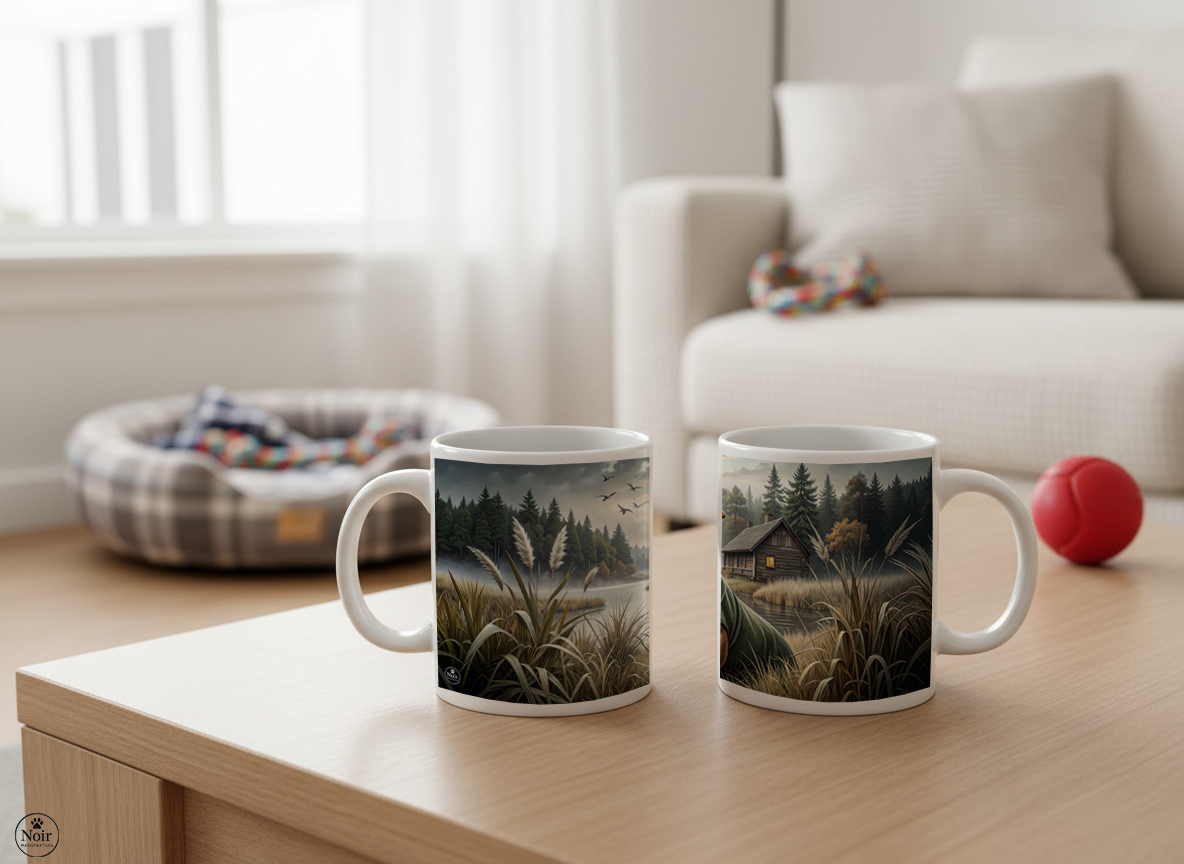 Vizsla a vadász "B" bögre – 330 ml