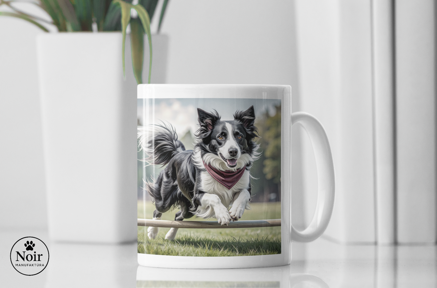 Border collie "agility" prémium bögre – 330 ml