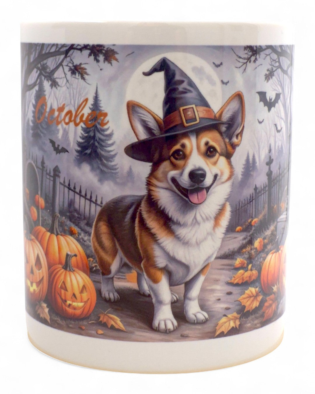 Corgi "limitált halloween" prémium bögre díszdobozban – 330 ml