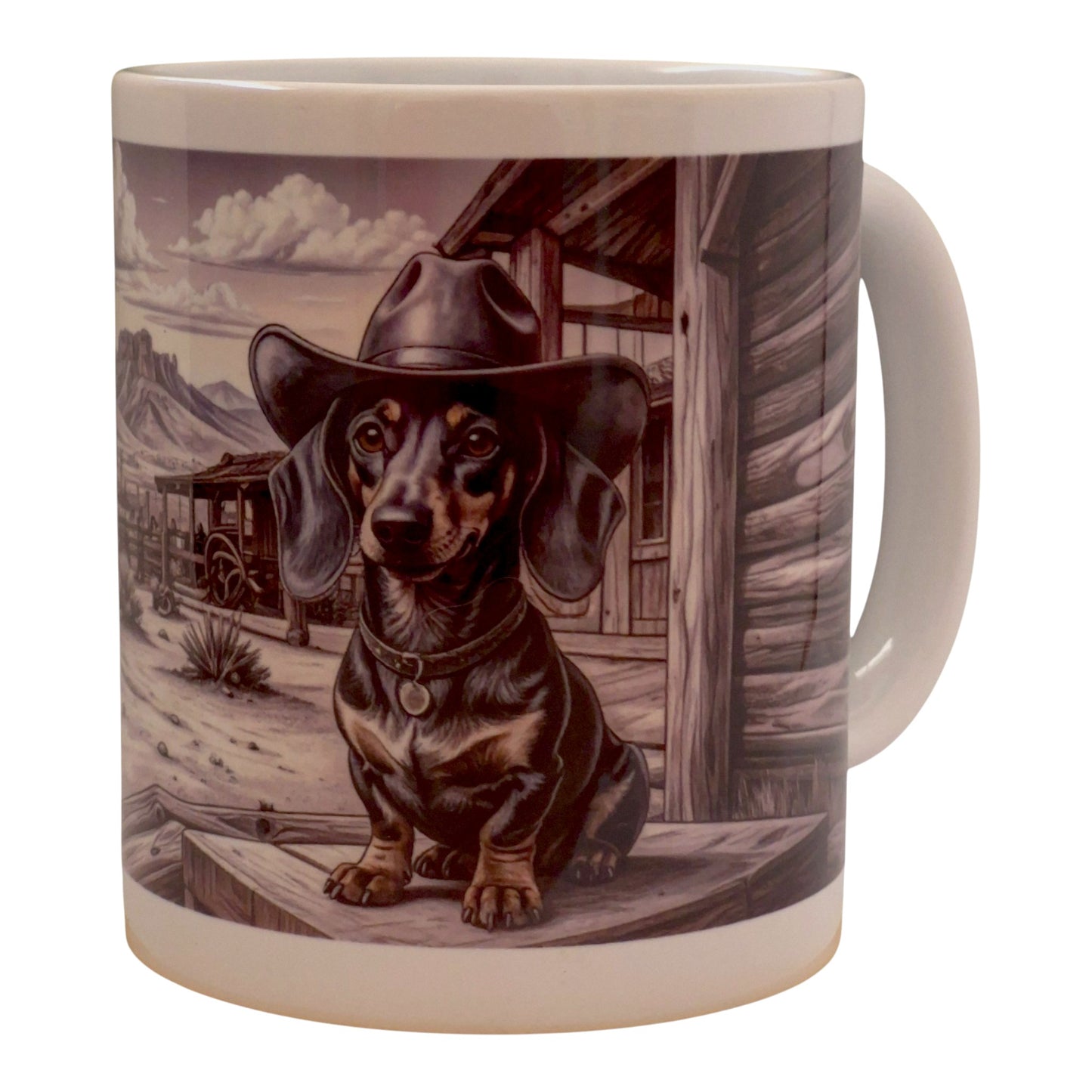 Tacskó "western" prémium bögre díszdobozban – 330 ml
