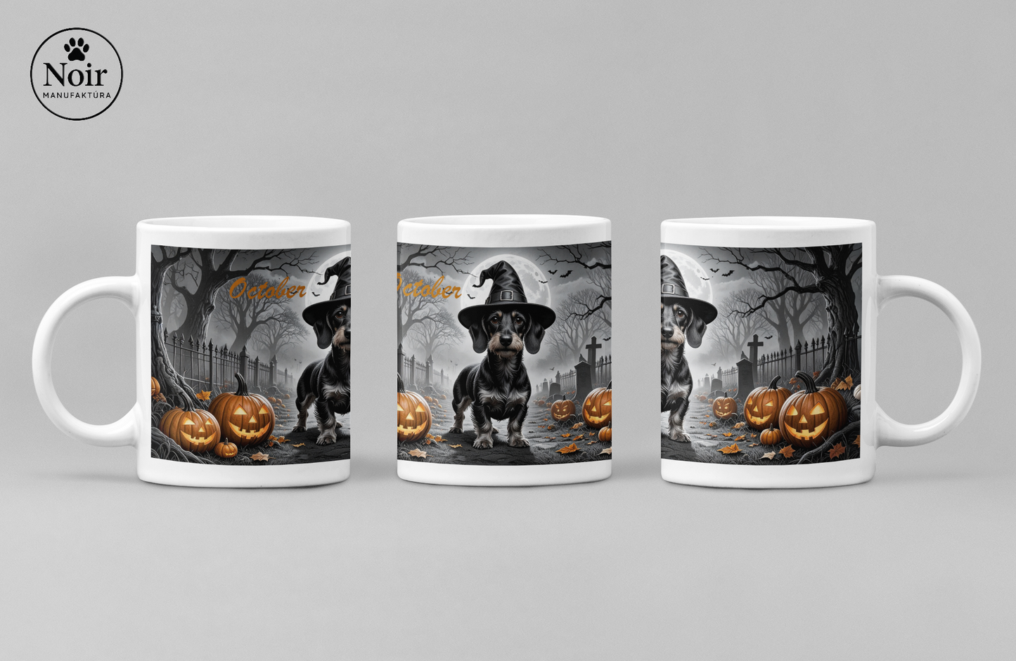 Tacskó "limitált halloween" prémium bögre – 330 ml