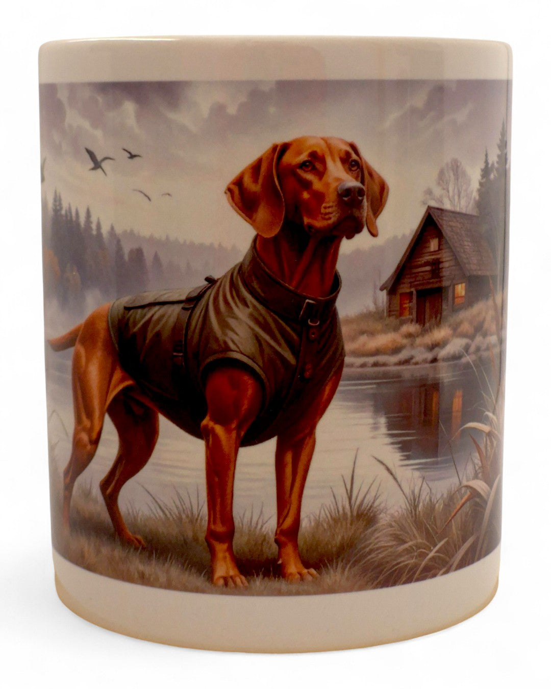 Vizsla "a vadász" prémium bögre díszdobozban – 330 ml