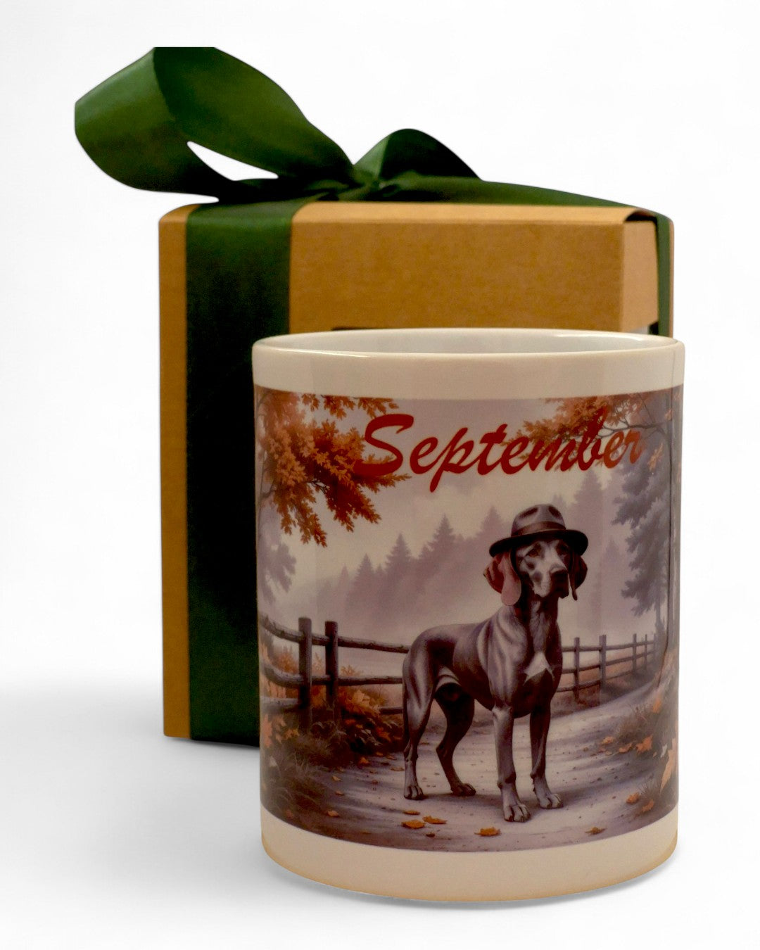 Vizsla "limitált szeptember" prémium bögre díszdobozban – 330 ml