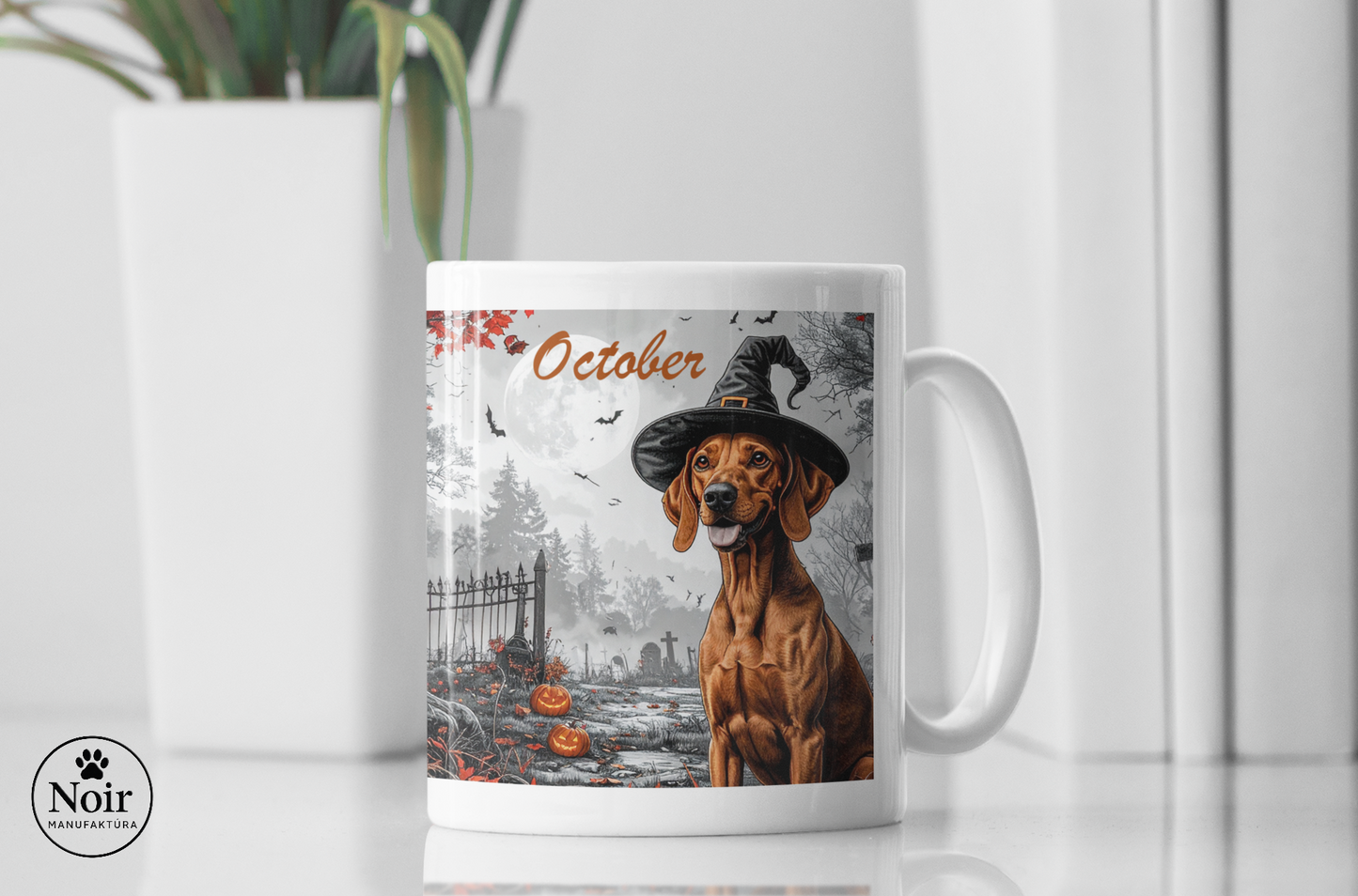 Vizsla "limitált halloween" prémium bögre – 330 ml