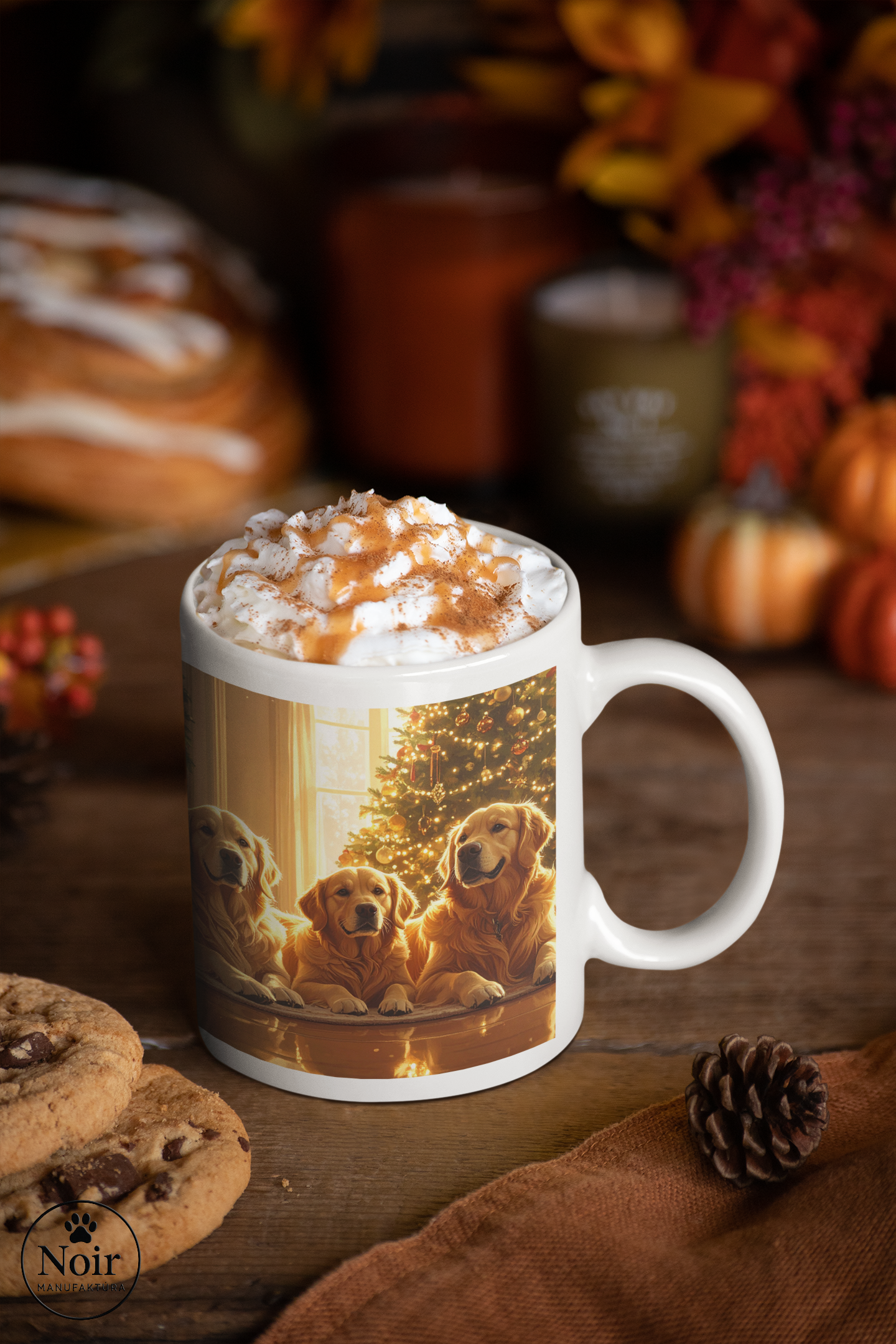 Goldi "családi karácsonya" prémium bögre  – 330 ml