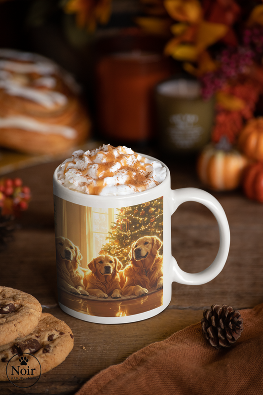 Goldi "családi karácsonya" prémium bögre  – 330 ml