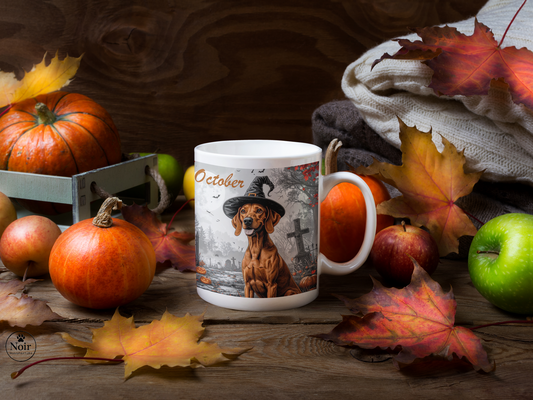 Vizsla "limitált halloween" prémium bögre – 330 ml