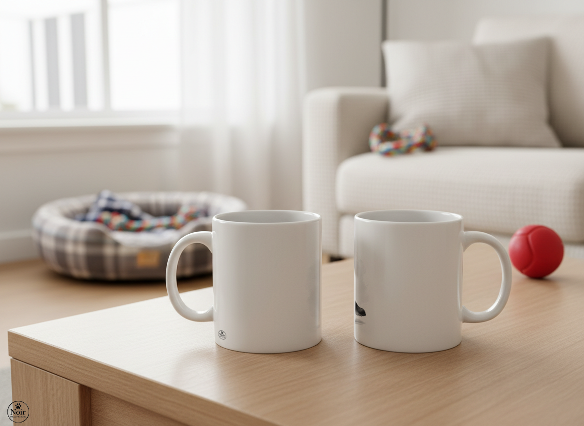 Németjuhász minimalista bögre – 330 ml