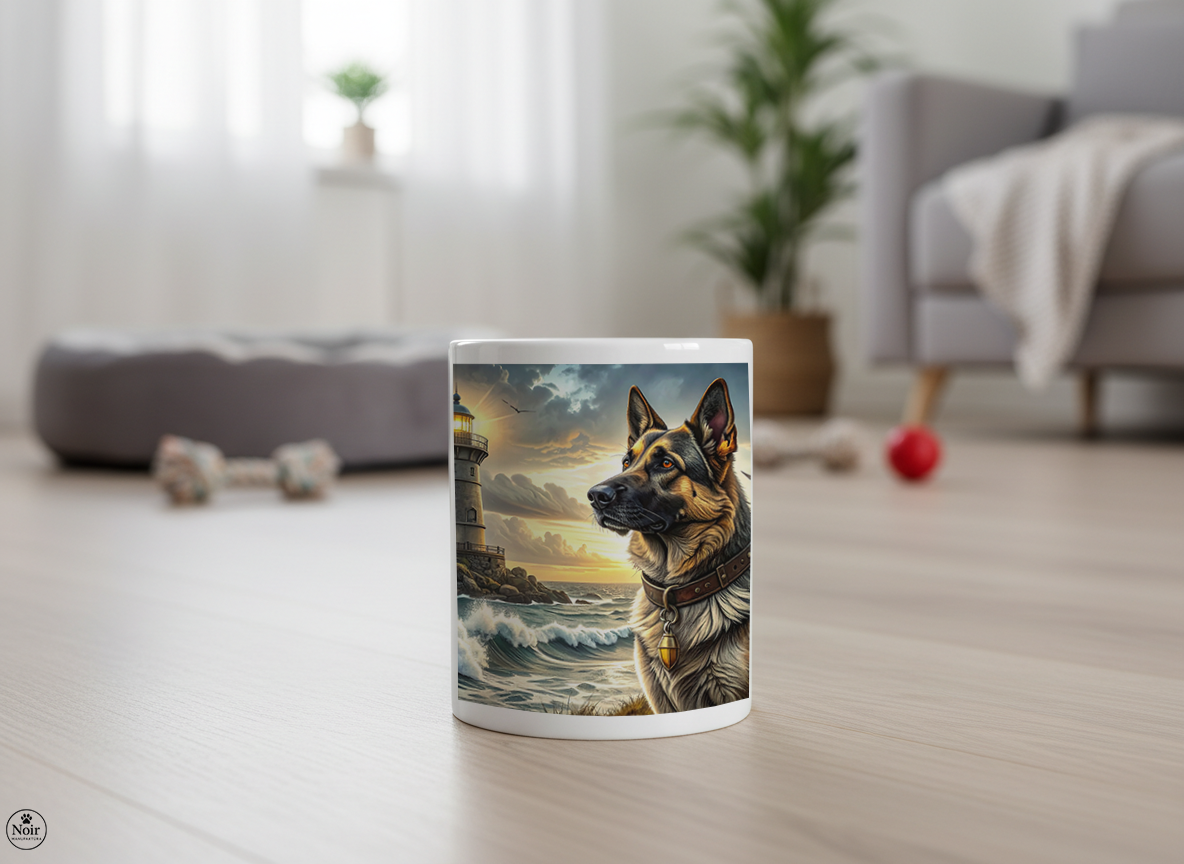 Németjuhász a torony őre bögre – 330 ml