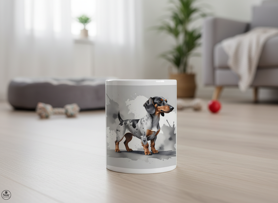 Tacskó absztrakt "B"bögre – 330 ml