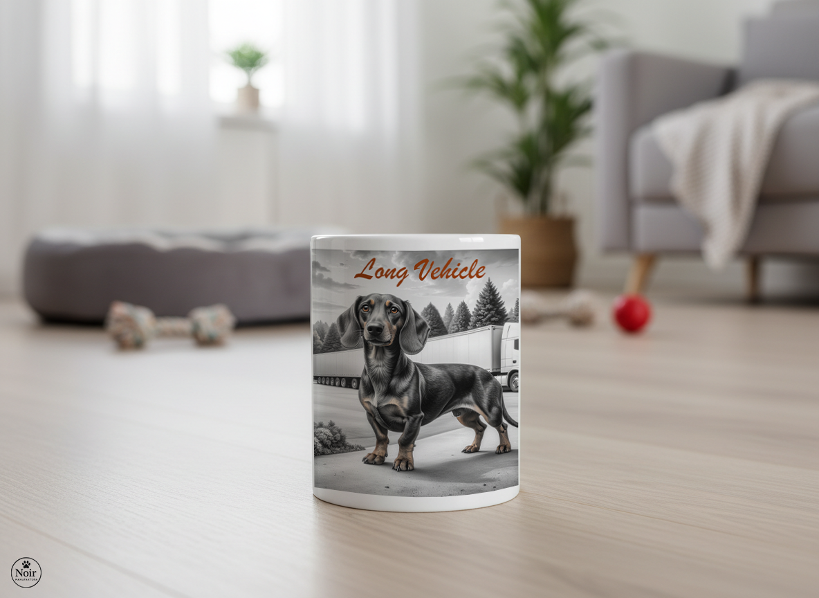 Tacskó a hosszú jármű "A" bögre – 330 ml