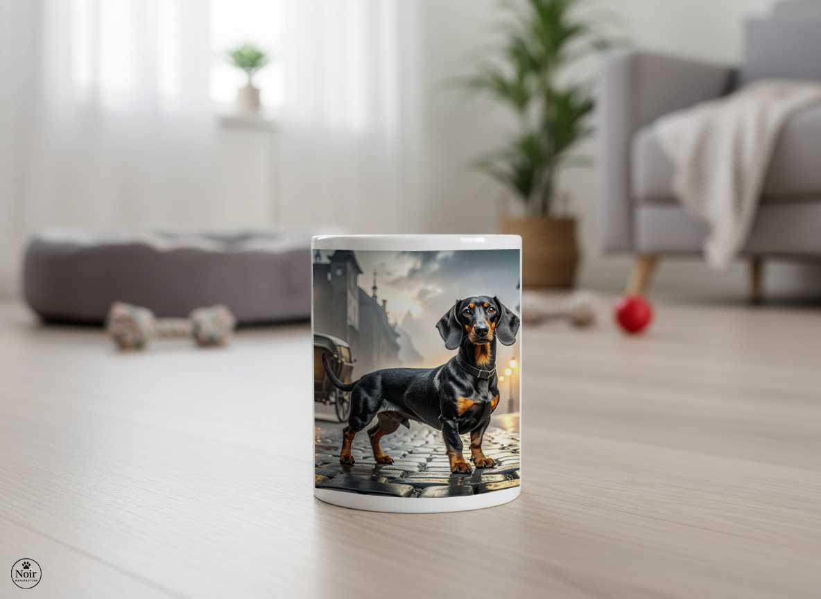 Tacskó a Noir névadója bögre – 330 ml