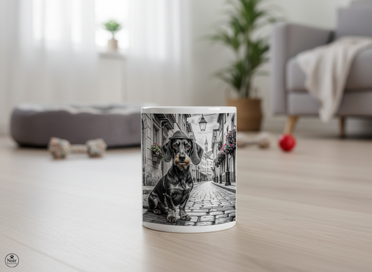 Tacskó a városban bögre – 330 ml