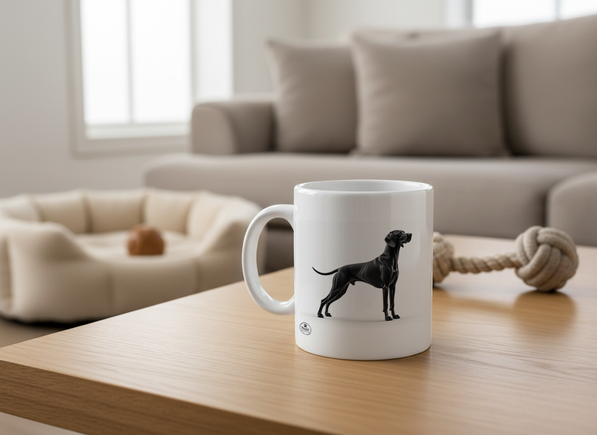 Vizsla absztrakt bögre – 330 ml