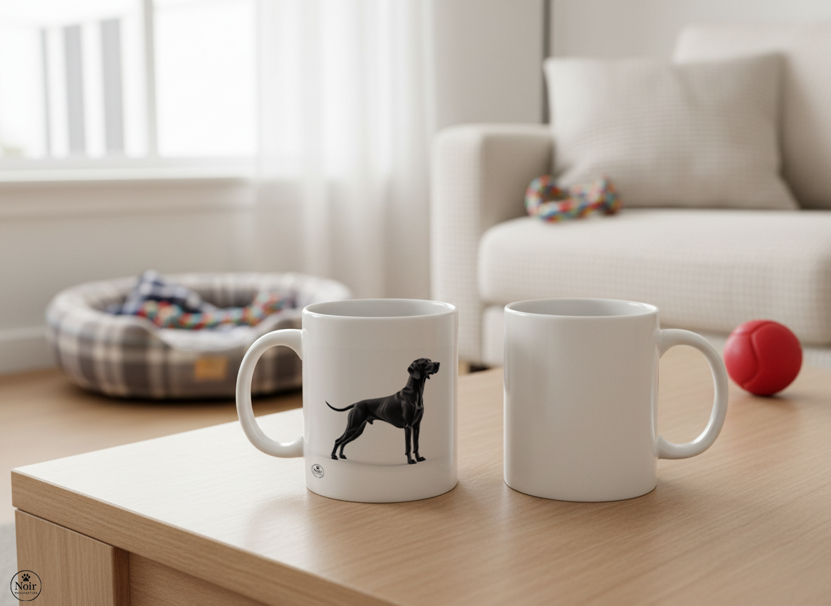 Vizsla absztrakt bögre – 330 ml