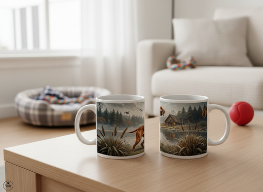 Vizsla a vadász "A" bögre – 330 ml